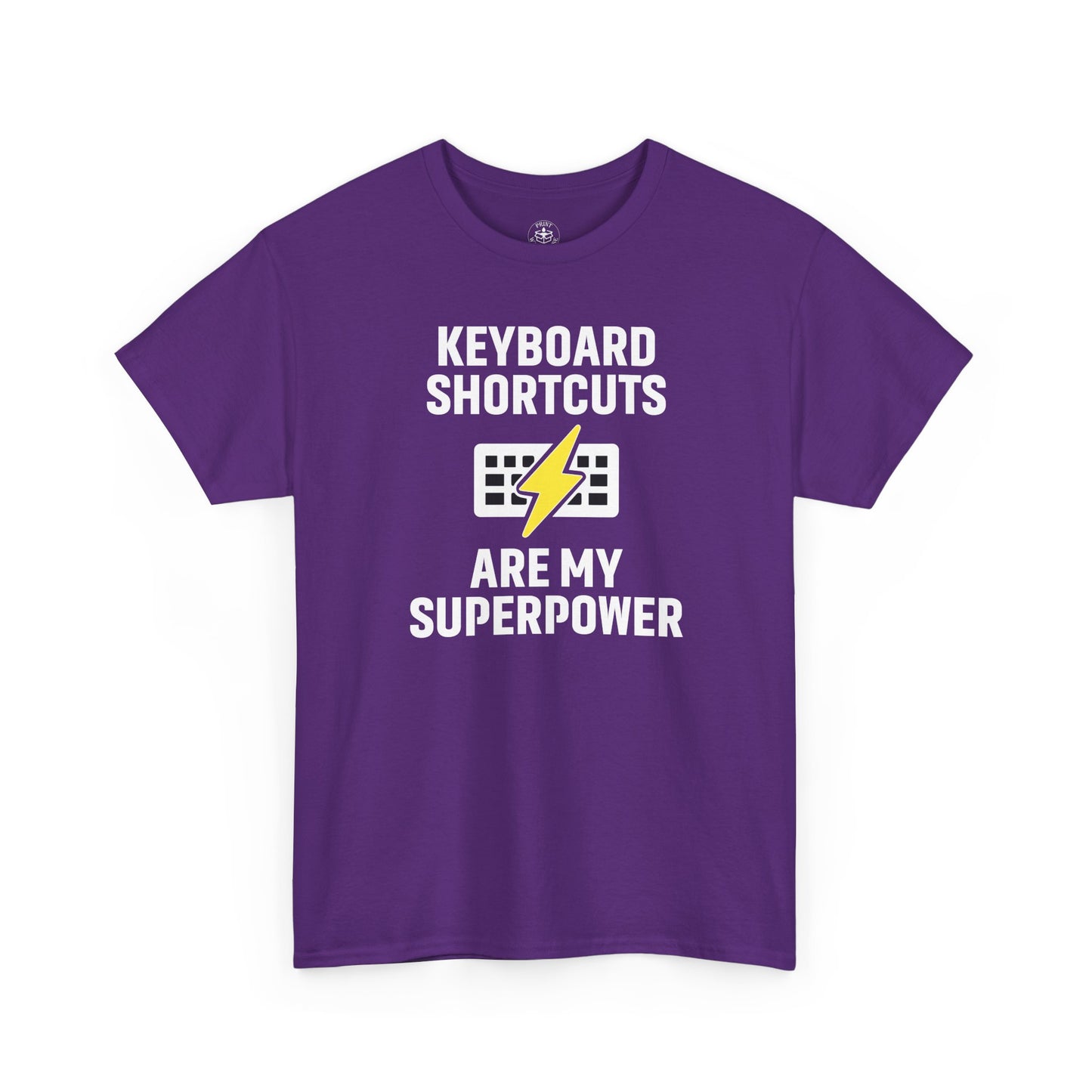 Keyboard Shortcuts Are My Superpower Tee | Unisex T-Shirt, Programmer Gift, Tech Humor Shirt, Geeky Apparel, Office Gift, Funny Tee