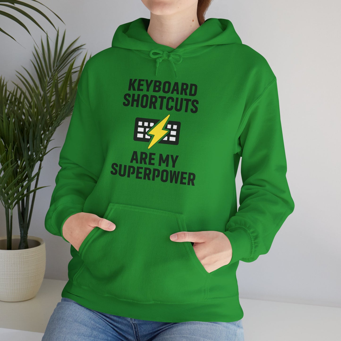 Keyboard Shortcuts Are My Superpower Hoodie - Tech Lovers, Gift for Programmers, Office Gift, Casual Wear