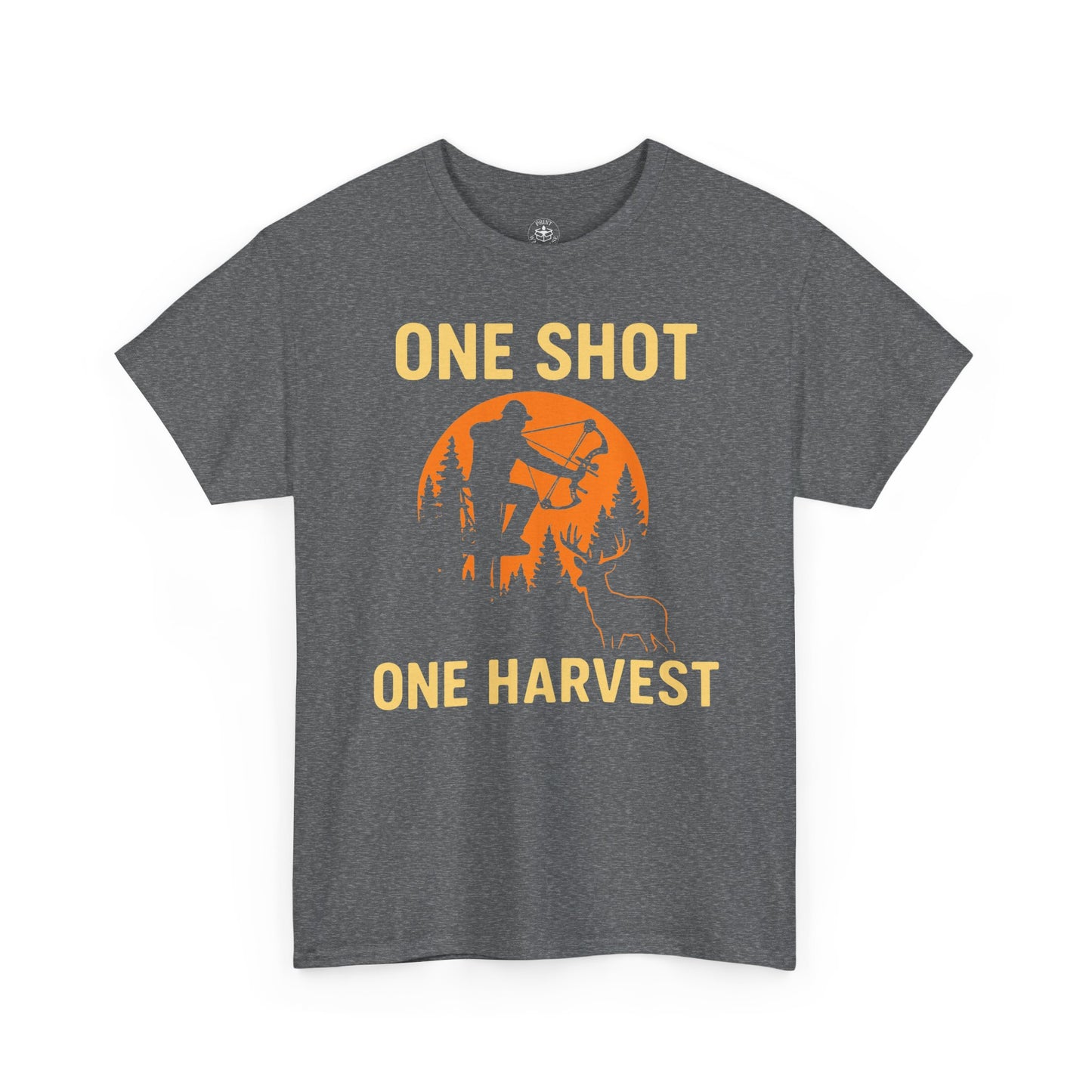 Hunting Tribute Tee, Outdoor Lifestyle Shirt, Gift for Hunters, Fall Harvest Apparel, One Shot One Harvest Design