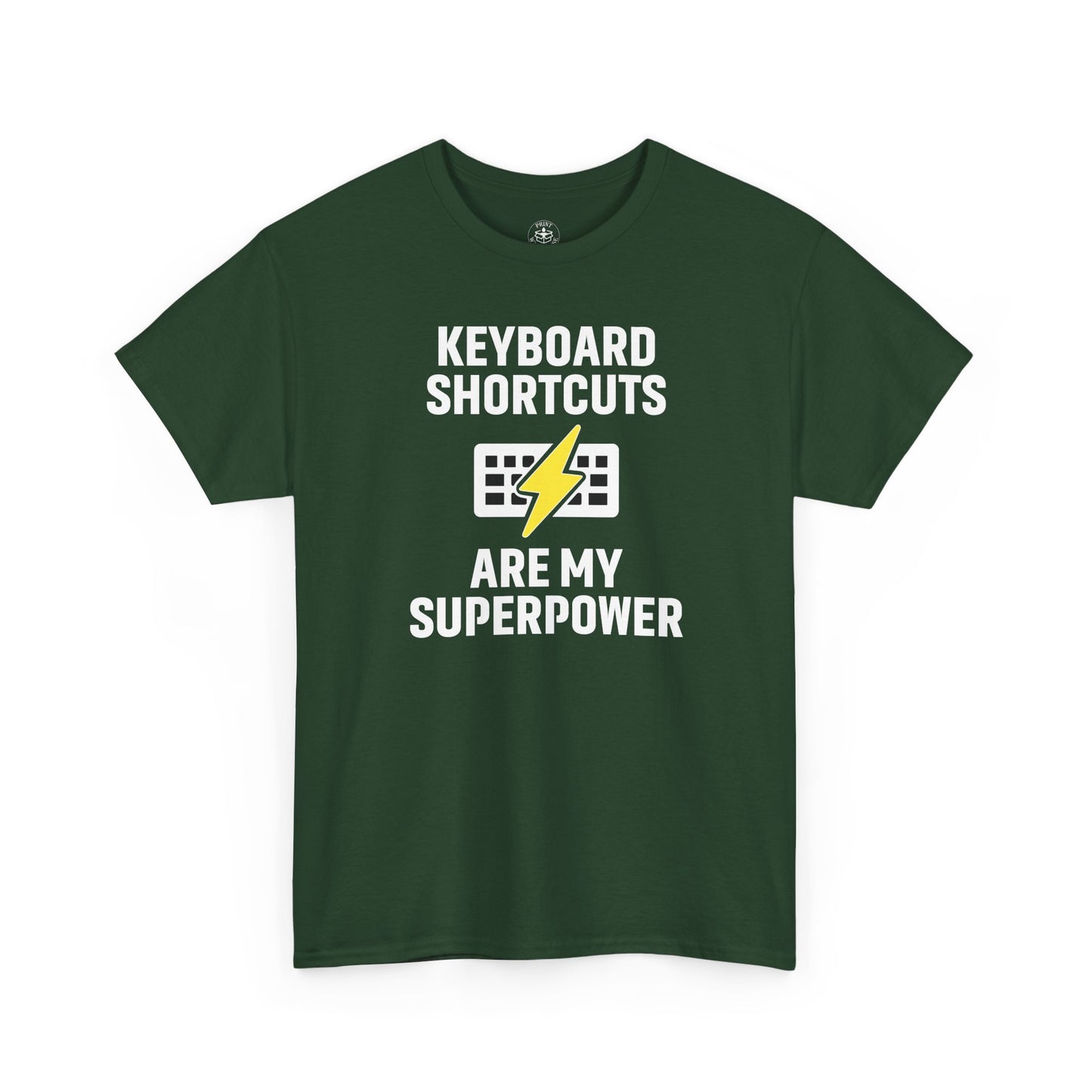 Keyboard Shortcuts Are My Superpower Tee | Unisex T-Shirt, Programmer Gift, Tech Humor Shirt, Geeky Apparel, Office Gift, Funny Tee