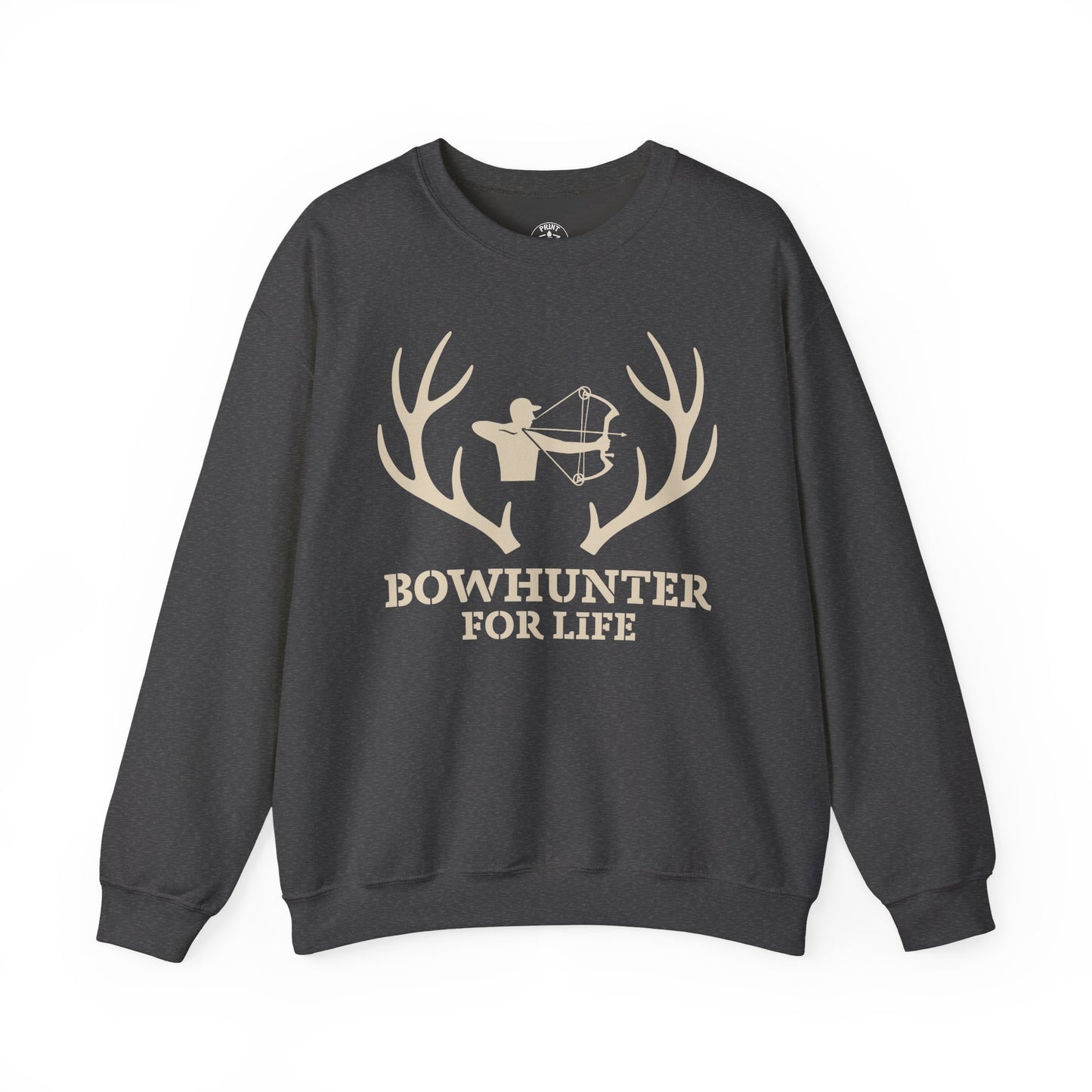 Bowhunter for Life Sweatshirt | Unisex Heavy Blend Crewneck | Perfect Gift for Hunters, Outdoor Enthusiasts, Archery Lovers