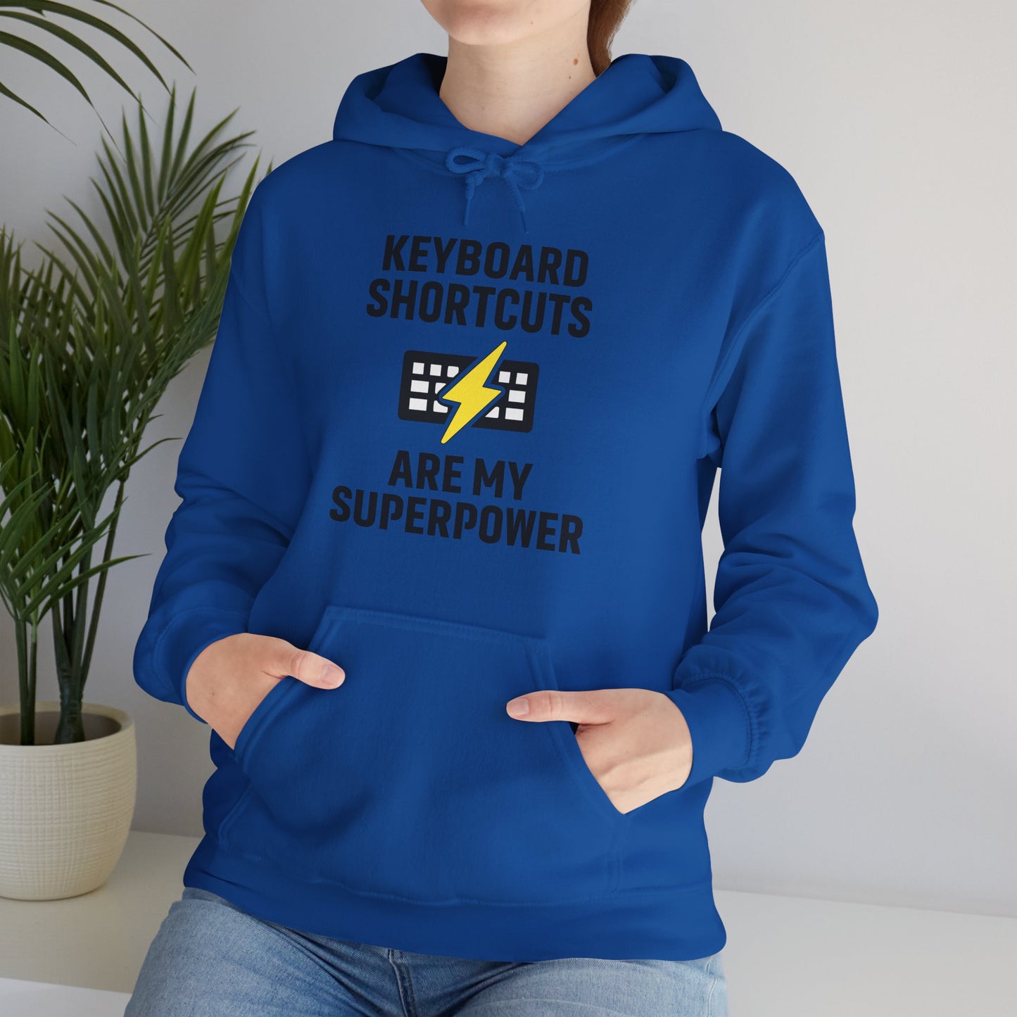 Keyboard Shortcuts Are My Superpower Hoodie - Tech Lovers, Gift for Programmers, Office Gift, Casual Wear