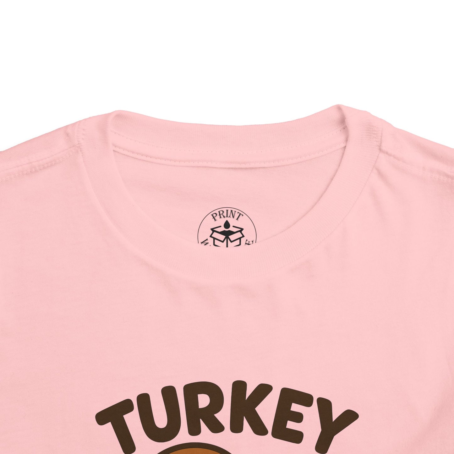 Turkey Taster Toddler Unisex T-Shirt | Fun Holiday Shirt, Thanksgiving Apparel, Gift for Kids, Cute Foodie Outfit
