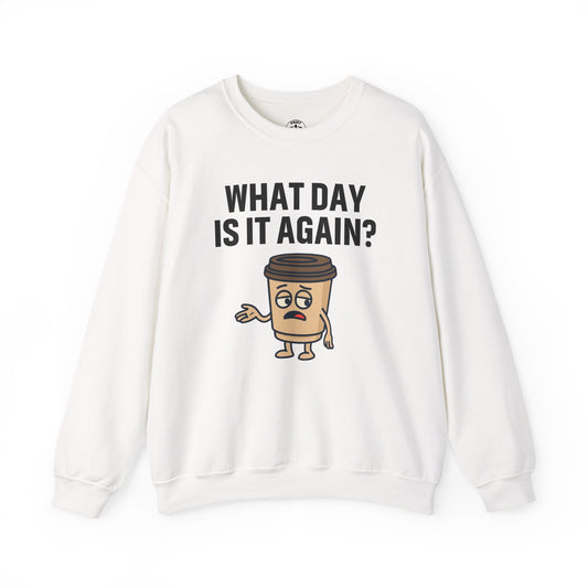 Funny Coffee Sweatshirt with Sassy Quote, Unisex Crewneck for Coffee Lovers, Perfect Gift for Birthdays or Relaxation Days