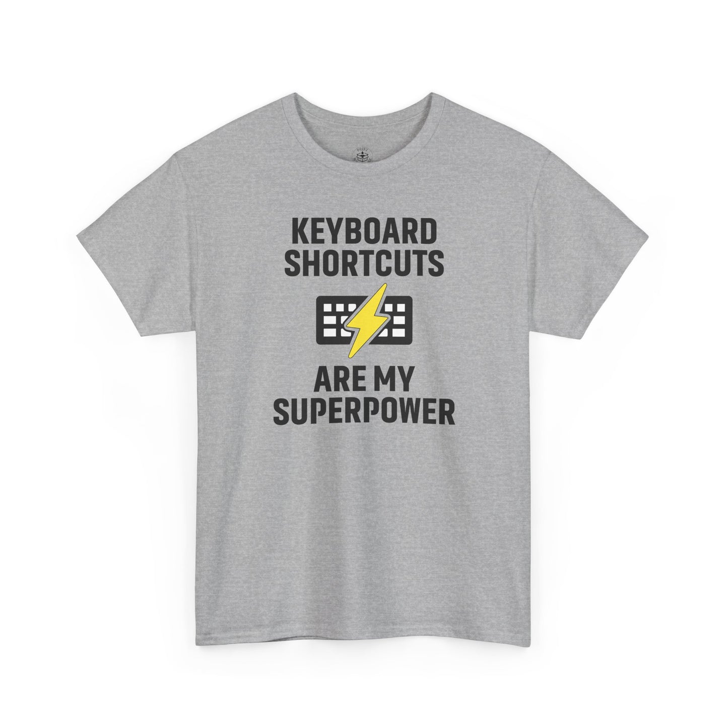 Keyboard Shortcuts Are My Superpower Tee | Gift for Tech Lovers, Cool Office Shirt, Funny Programmer or Office Gift