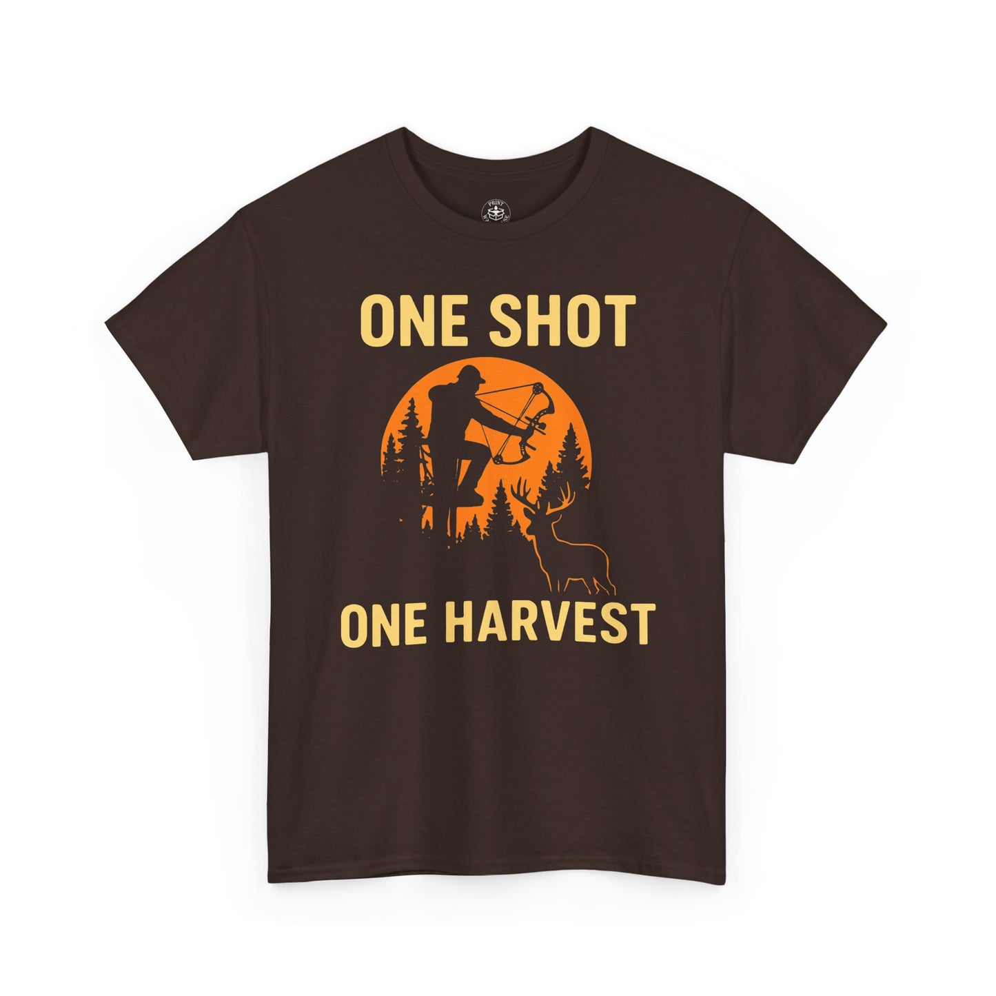 Hunting Tribute Tee, Outdoor Lifestyle Shirt, Gift for Hunters, Fall Harvest Apparel, One Shot One Harvest Design