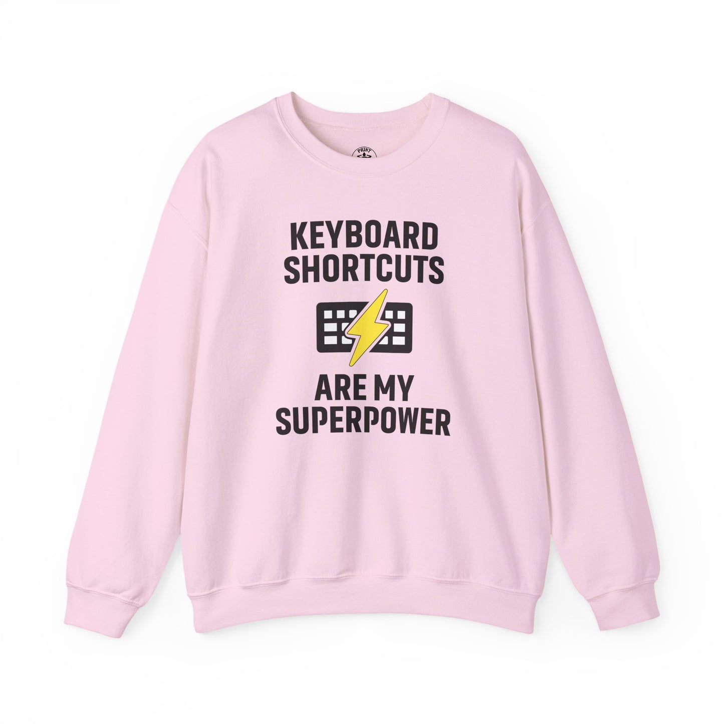Keyboard Shortcuts Are My Superpower Sweatshirt | Crewneck, Computer Lover Gift, Tech Humor, Geeky Fashion, Office Gift