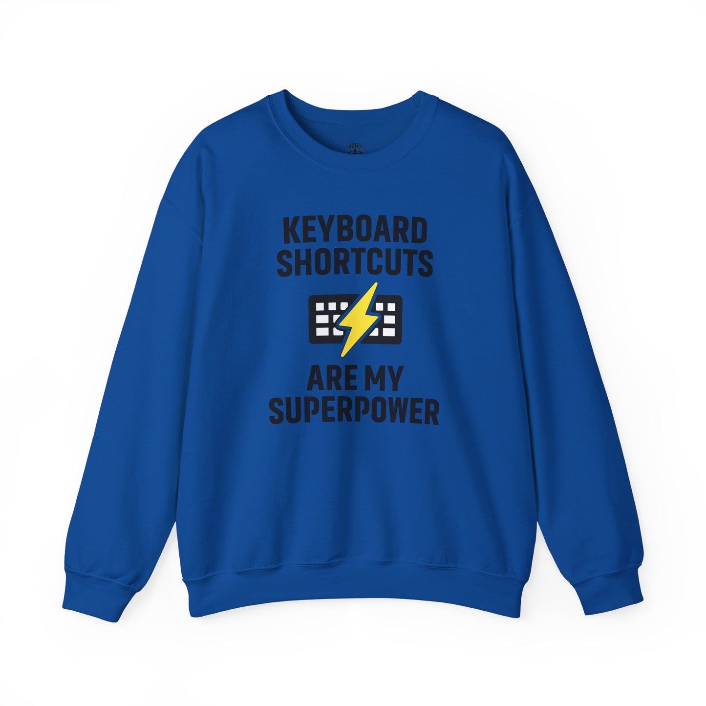Keyboard Shortcuts Are My Superpower Sweatshirt | Crewneck, Computer Lover Gift, Tech Humor, Geeky Fashion, Office Gift