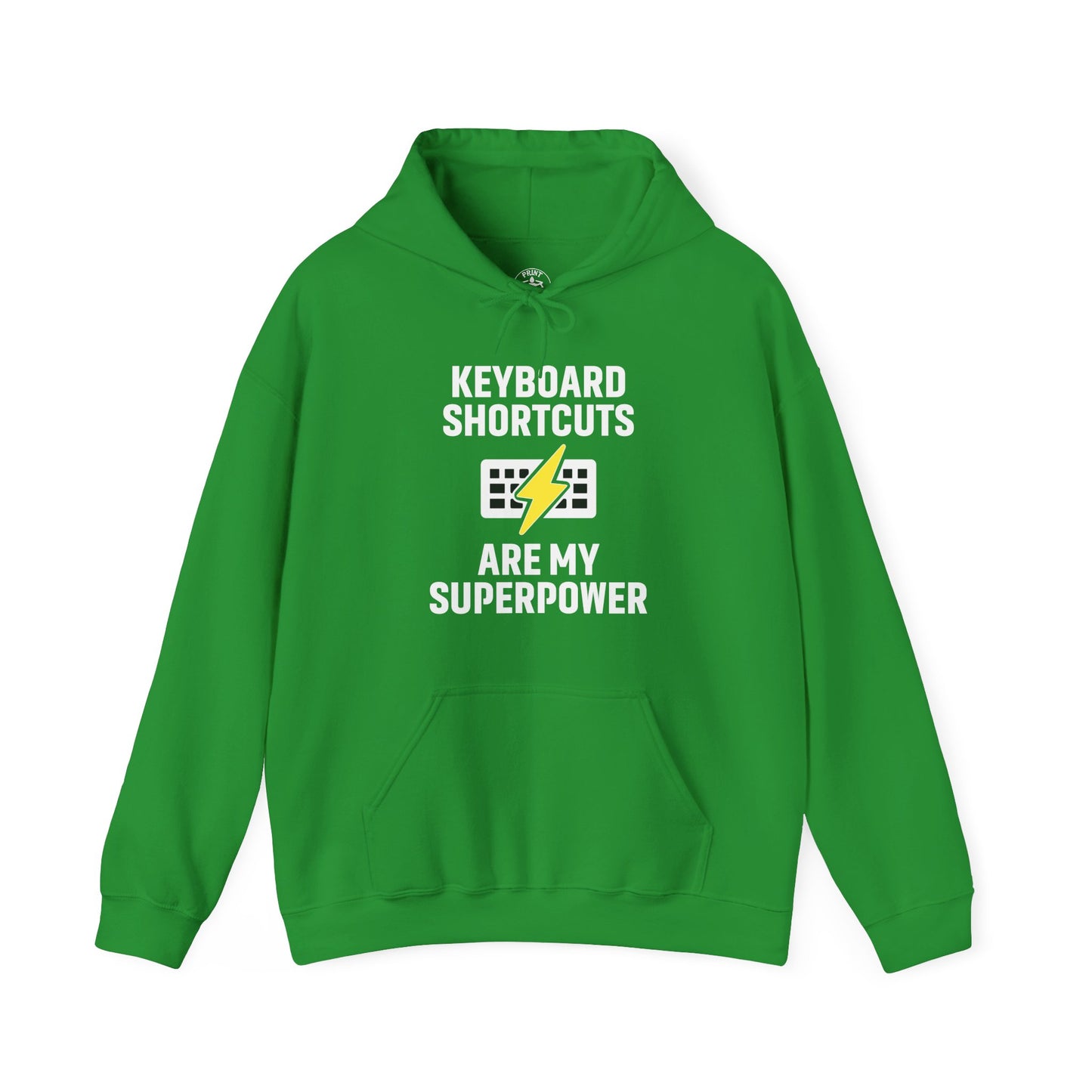 Keyboard Shortcuts Are My Superpower Hoodie | Programmer Gift, Tech Lover Apparel, Office Gift, Geek Fashion