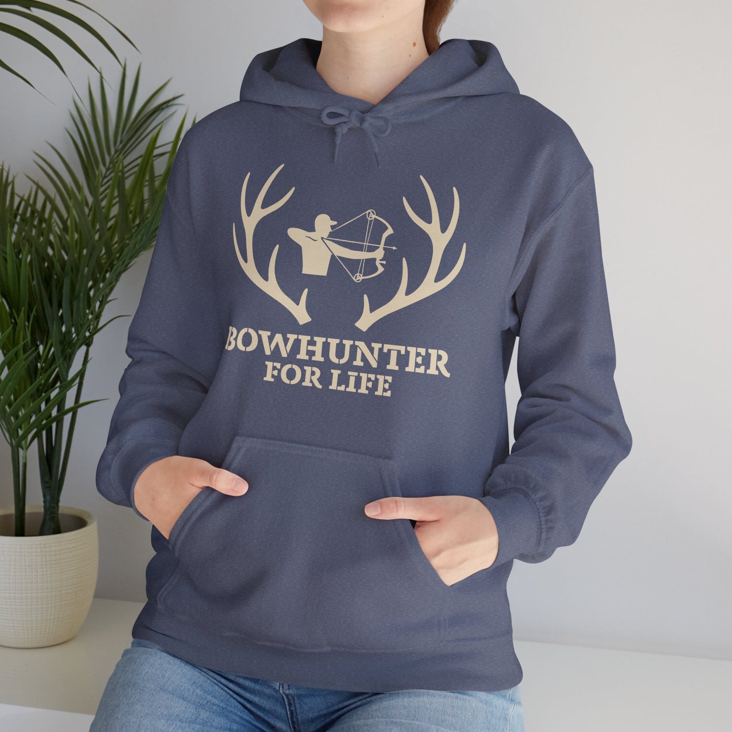 Bowhunter For Life Unisex Hoodie | Perfect Gift for Hunters, Outdoor Enthusiasts, Archery Lovers, Camping