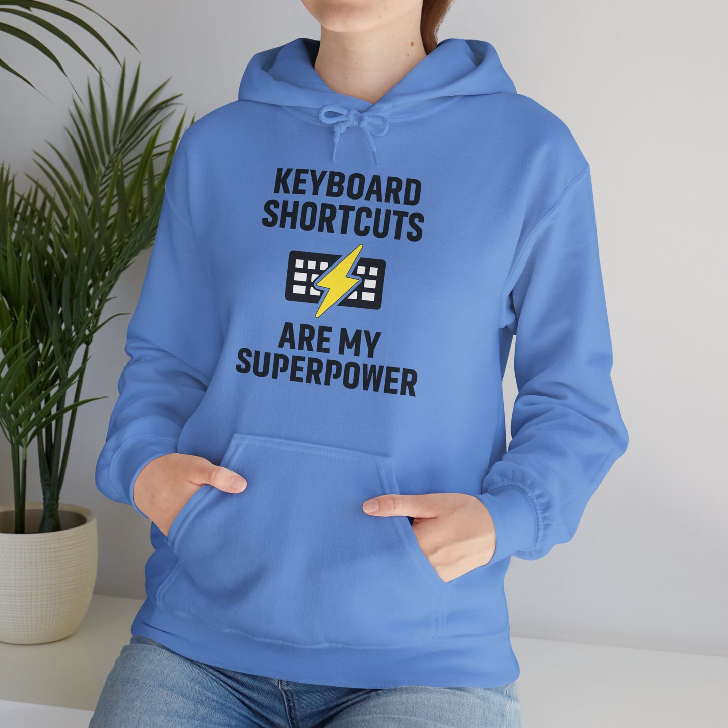 Keyboard Shortcuts Are My Superpower Hoodie - Tech Lovers, Gift for Programmers, Office Gift, Casual Wear