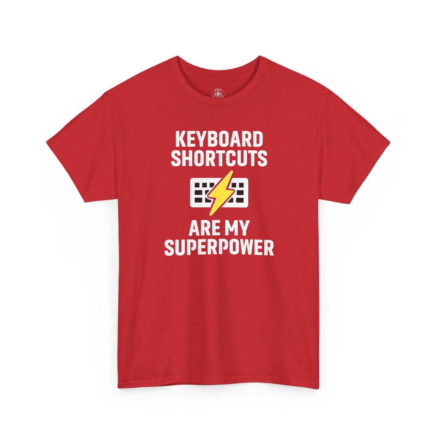Keyboard Shortcuts Are My Superpower Tee | Unisex T-Shirt, Programmer Gift, Tech Humor Shirt, Geeky Apparel, Office Gift, Funny Tee