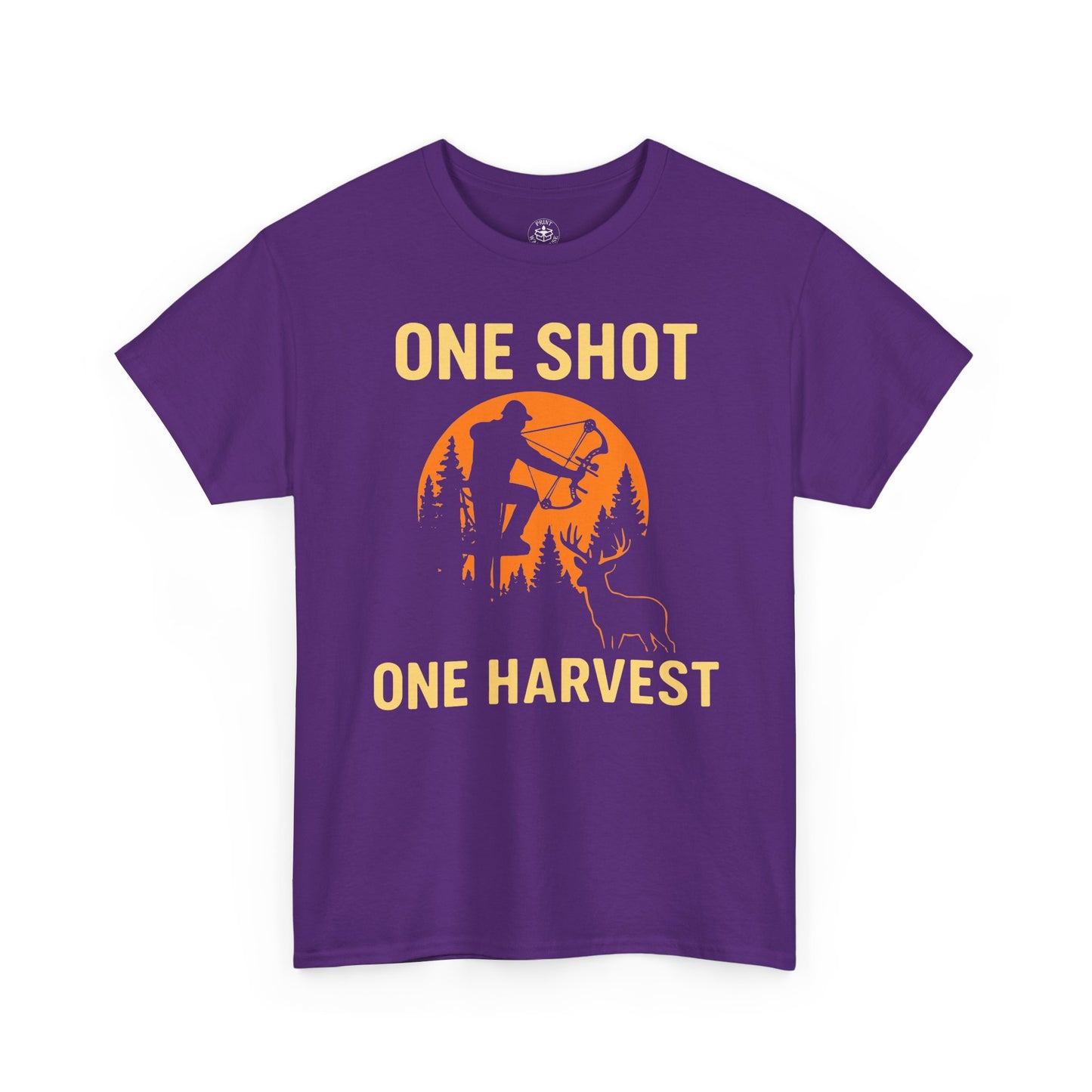Hunting Tribute Tee, Outdoor Lifestyle Shirt, Gift for Hunters, Fall Harvest Apparel, One Shot One Harvest Design