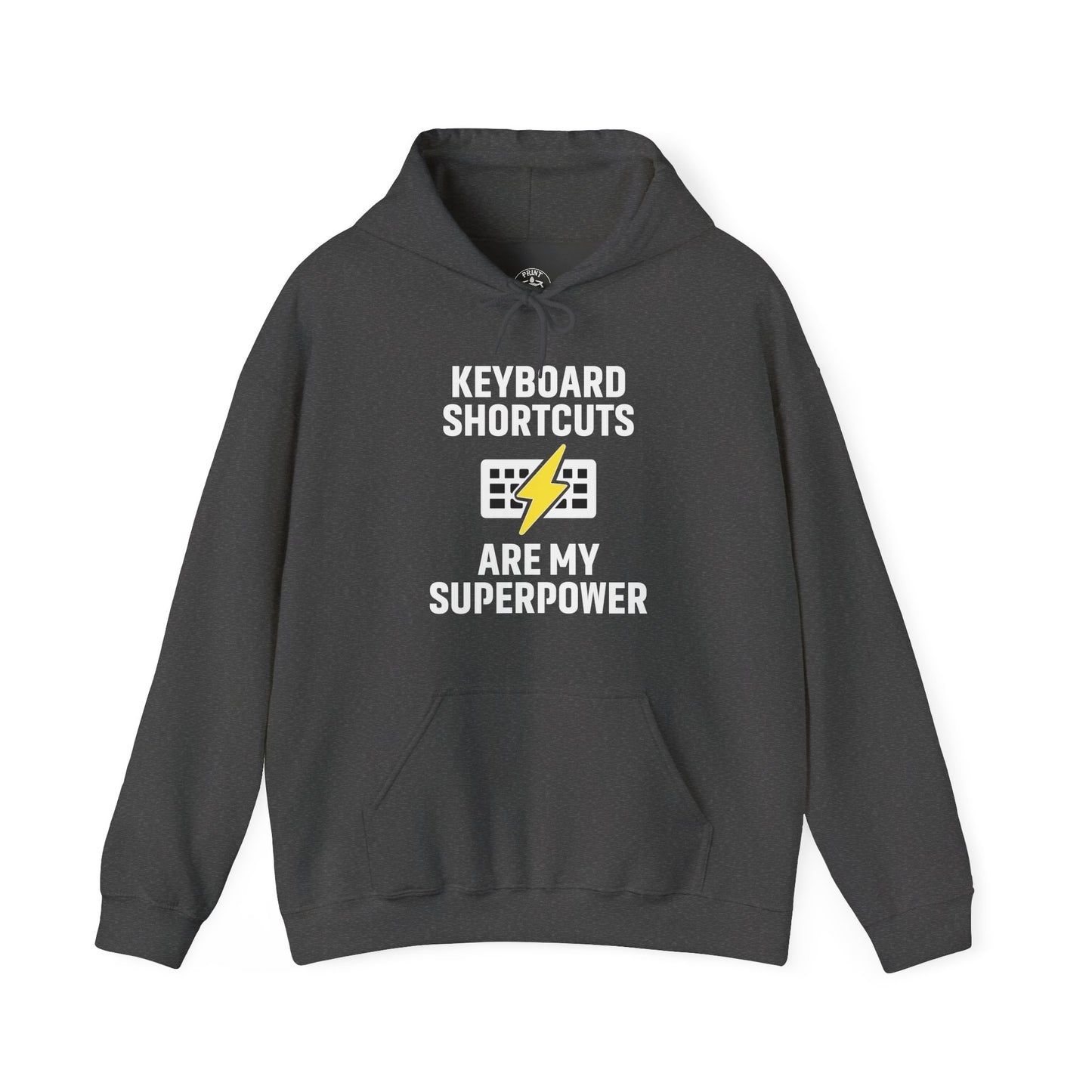 Keyboard Shortcuts Are My Superpower Hoodie | Programmer Gift, Tech Lover Apparel, Office Gift, Geek Fashion