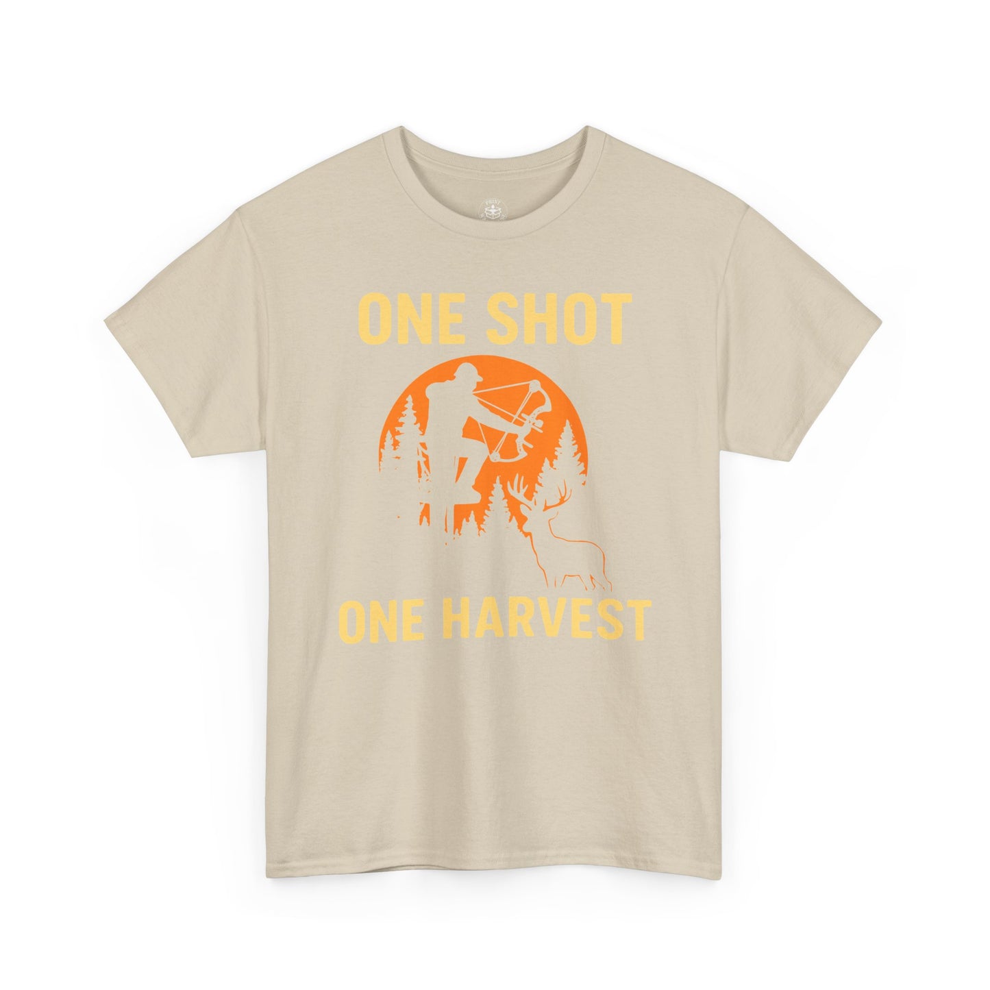 Hunting Tribute Tee, Outdoor Lifestyle Shirt, Gift for Hunters, Fall Harvest Apparel, One Shot One Harvest Design