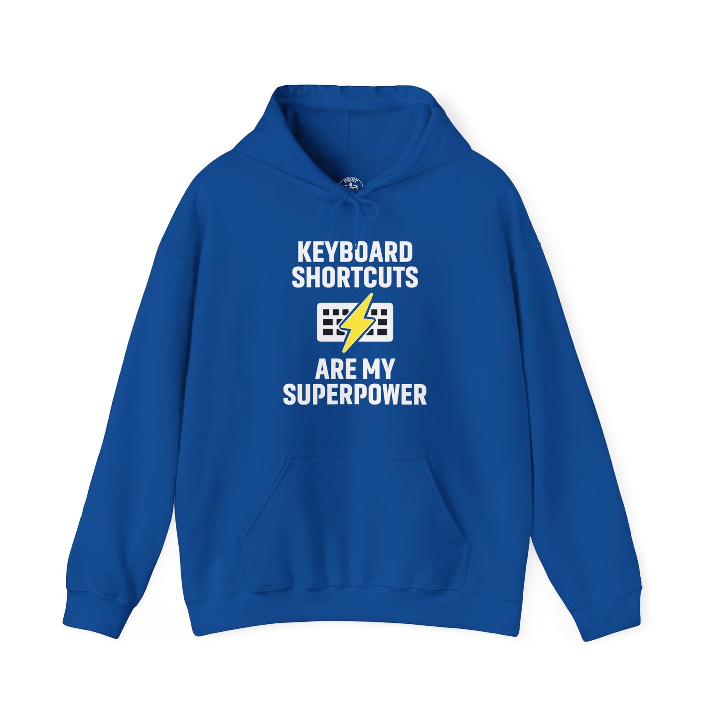 Keyboard Shortcuts Are My Superpower Hoodie | Programmer Gift, Tech Lover Apparel, Office Gift, Geek Fashion