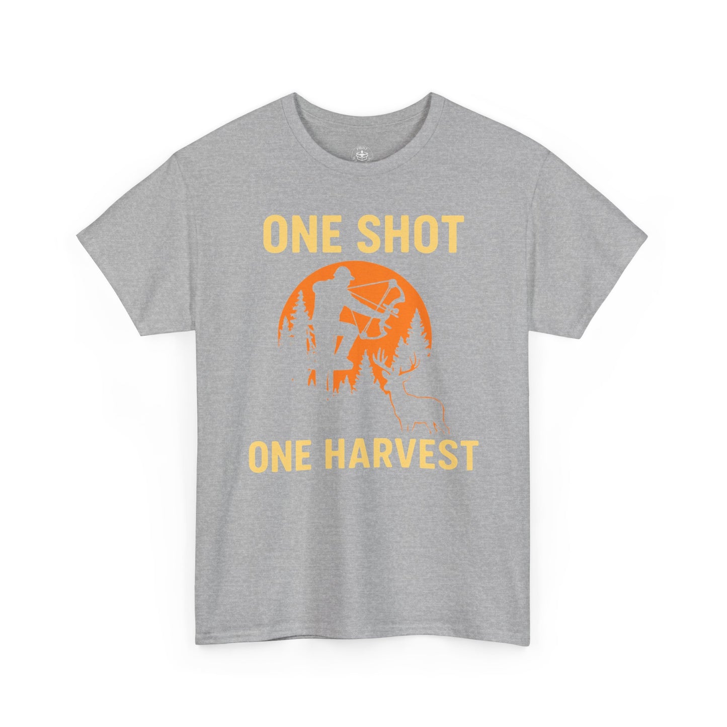 Hunting Tribute Tee, Outdoor Lifestyle Shirt, Gift for Hunters, Fall Harvest Apparel, One Shot One Harvest Design
