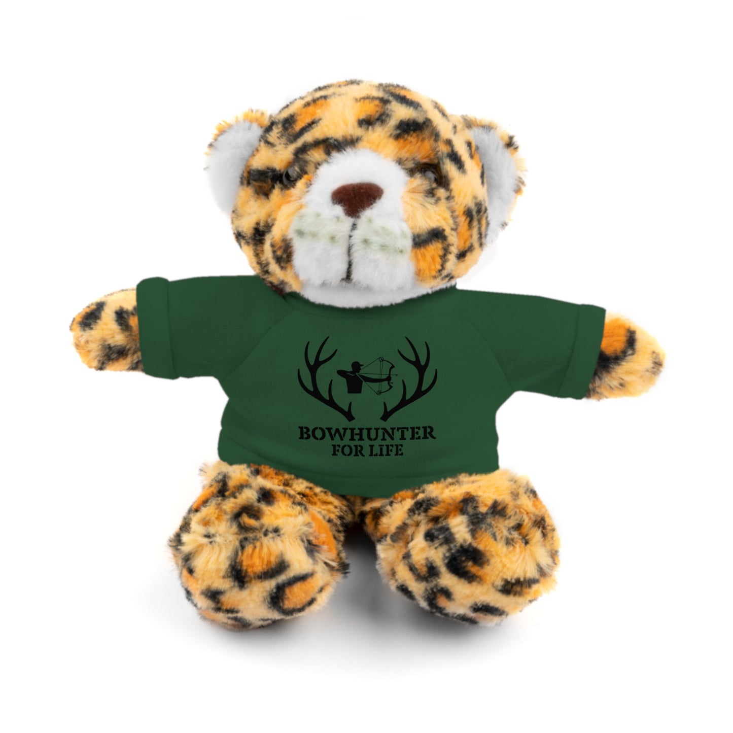 Stuffed Animals with Bowhunter for Life Custom Printed Tee