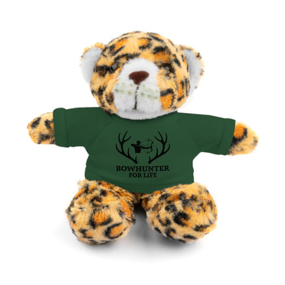 Stuffed Animals with Bowhunter for Life Custom Printed Tee