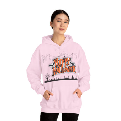 Halloween Hoodie, Unisex Heavy Blend Hoodie, Cozy Fall Apparel, Spooky Season Gift, Halloween Celebration Wear