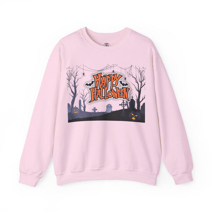 Halloween Crewneck Sweatshirt, Unisex Cozy Sweater, Fall Apparel, Spooky Season Outfit, Gift for Halloween Lovers