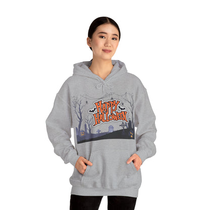 Halloween Hoodie, Cozy Unisex Hoodie, Spooky Season Apparel, Autumn Fashion, October 31st Celebration, Gift for Halloween Lovers