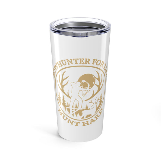 Hunting Tumbler, Outdoor Adventure Mug, Gift for Hunters, 20oz Insulated Travel Cup, Perfect for Camping and Fishing