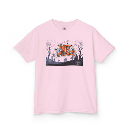 Kids Halloween T-Shirt, Spooky Fun Apparel, Halloween Costume Tee, Trick-or-Treat Shirt, Kids Party Wear, Seasonal Gift