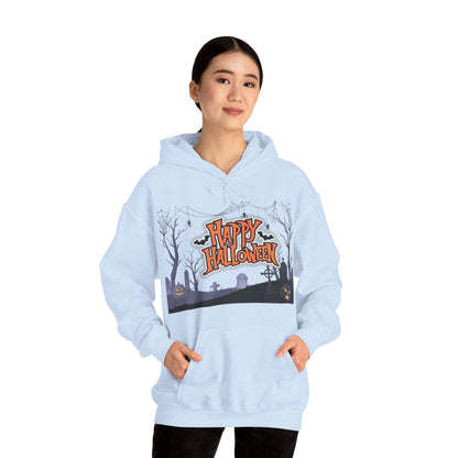 Halloween Hoodie, Cozy Unisex Hoodie, Spooky Season Apparel, Autumn Fashion, October 31st Celebration, Gift for Halloween Lovers