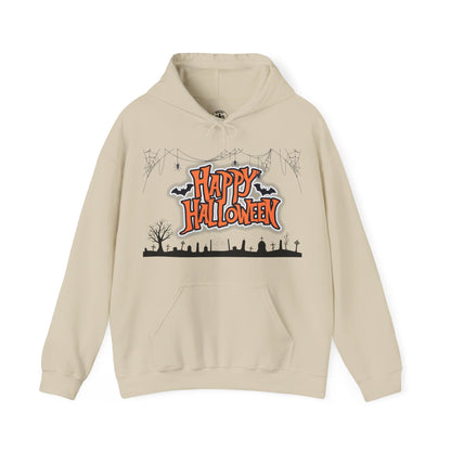 Halloween Hoodie, Unisex Heavy Blend Hoodie, Cozy Fall Apparel, Spooky Season Gift, Halloween Celebration Wear