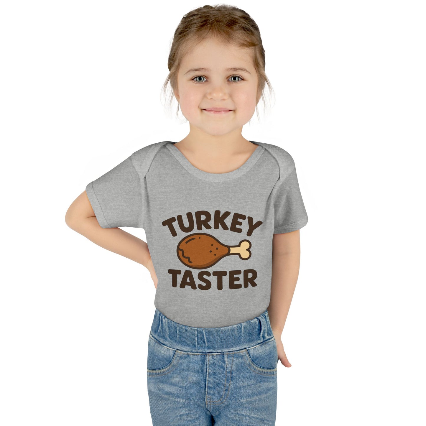 Thanksgiving Baby Bodysuit, Cute Infant Outfit, Holiday Gift for Newborns, Turkey Taster Onesie, Baby Shower Present, Fall Celebration
