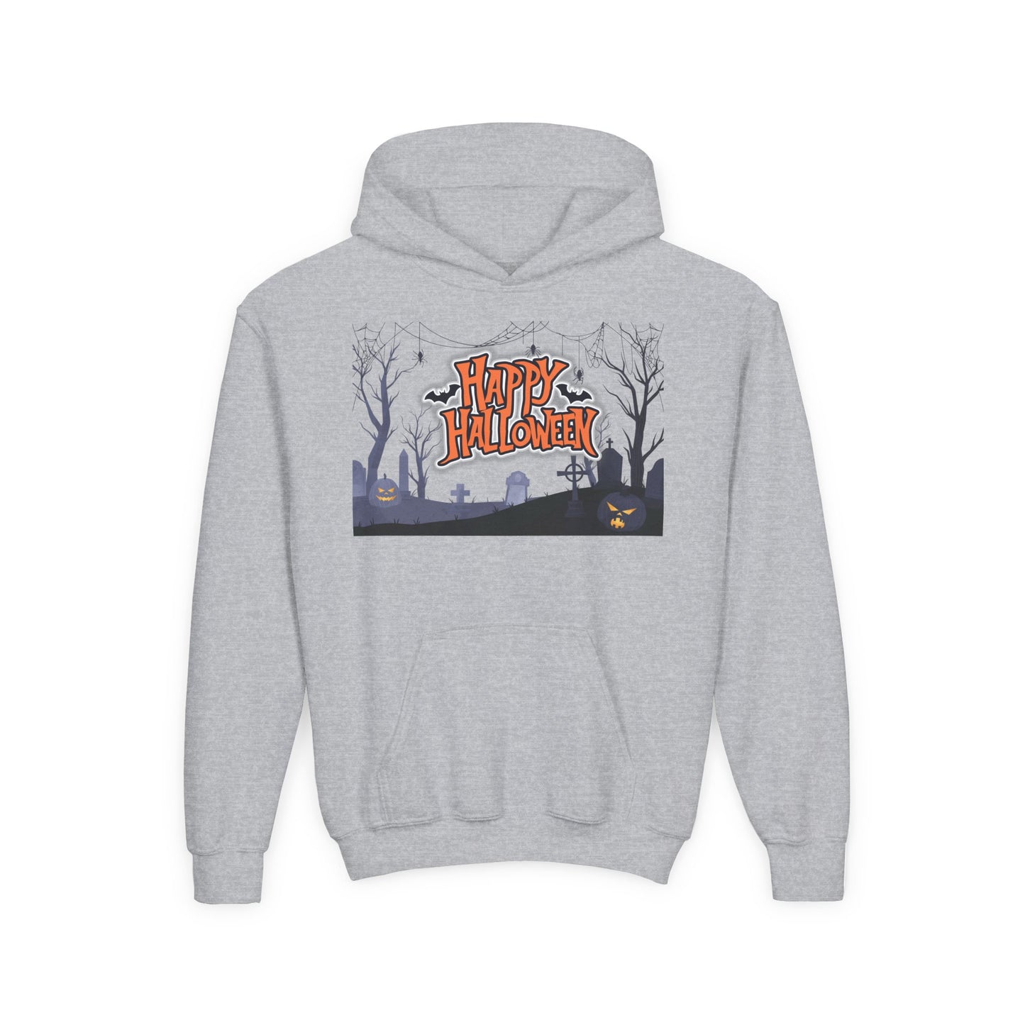 Youth Halloween Sweatshirt - Cozy Fall Apparel, Spooky Season Gift, Kids Hoodie, Holiday Celebration Wear, Trick or Treat Outfit