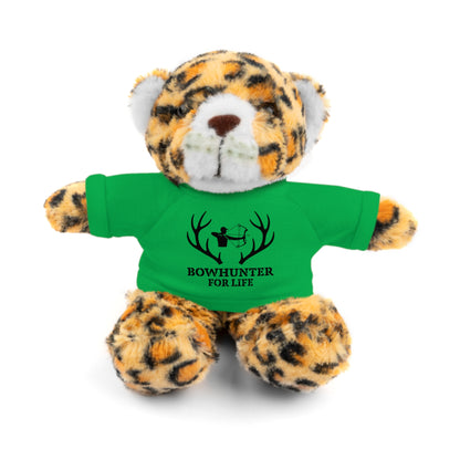 Stuffed Animals with Bowhunter for Life Custom Printed Tee
