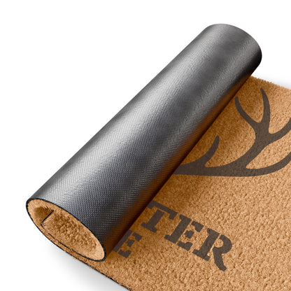 Bowhunter Life Doormat, Rustic Outdoor Mat, Hunting Welcome Mat, Gift for Hunters, Cabin Decor, Archery Enthusiast Decor