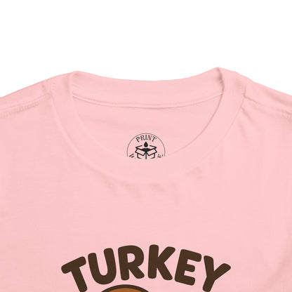 Turkey Taster Toddler Unisex T-Shirt | Fun Holiday Shirt, Thanksgiving Apparel, Gift for Kids, Cute Foodie Outfit