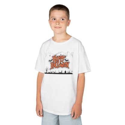 Halloween Kids Tee, Cute T-Shirt, Spooky Shirt for Halloween, Fun Kids Apparel, Halloween Costume Top