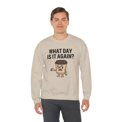 Funny Coffee Sweatshirt with Sassy Quote, Unisex Crewneck for Coffee Lovers, Perfect Gift for Birthdays or Relaxation Days