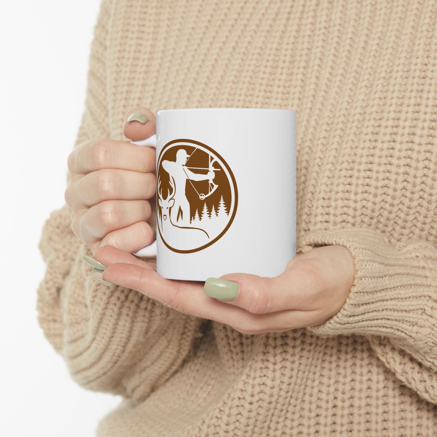 Bowhunter for Life Coffee Mug | Perfect for Outdoor Enthusiasts, Coffee Lovers, and Camping