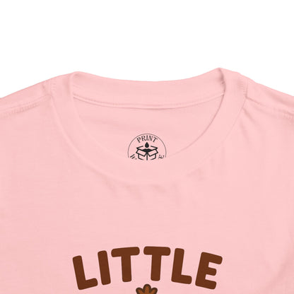 Little Gobbler Toddler Unisex T-Shirt | Thanksgiving Tee, Cute Turkey T-Shirt for Kids, Fall Family Celebration Wear