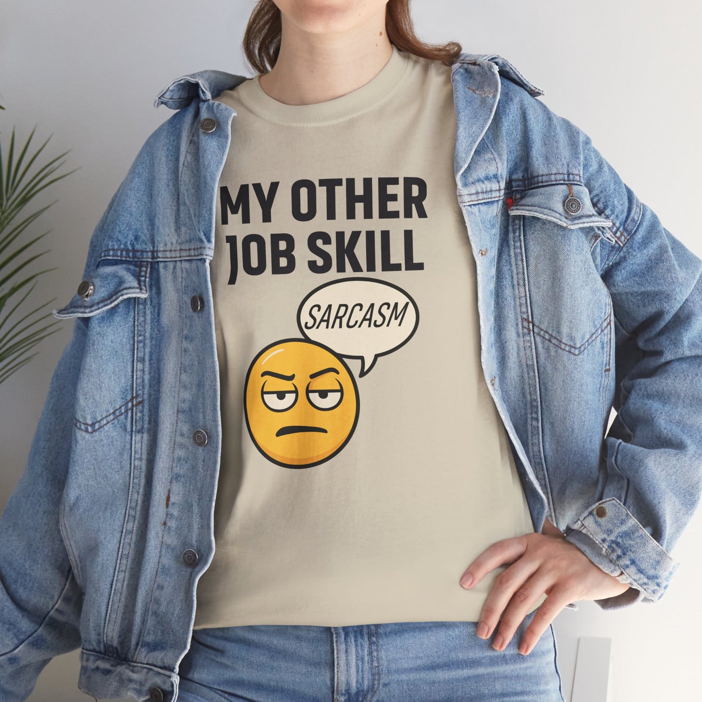 My Other Job Skill Sarcasm Unisex T-Shirt | Gift for Humor Lovers, Great For Coworkers, Funny Office Attire