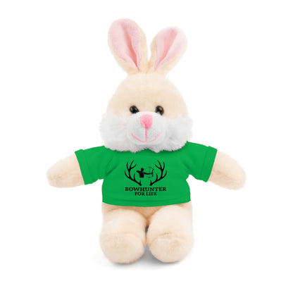 Stuffed Animals with Bowhunter for Life Custom Printed Tee