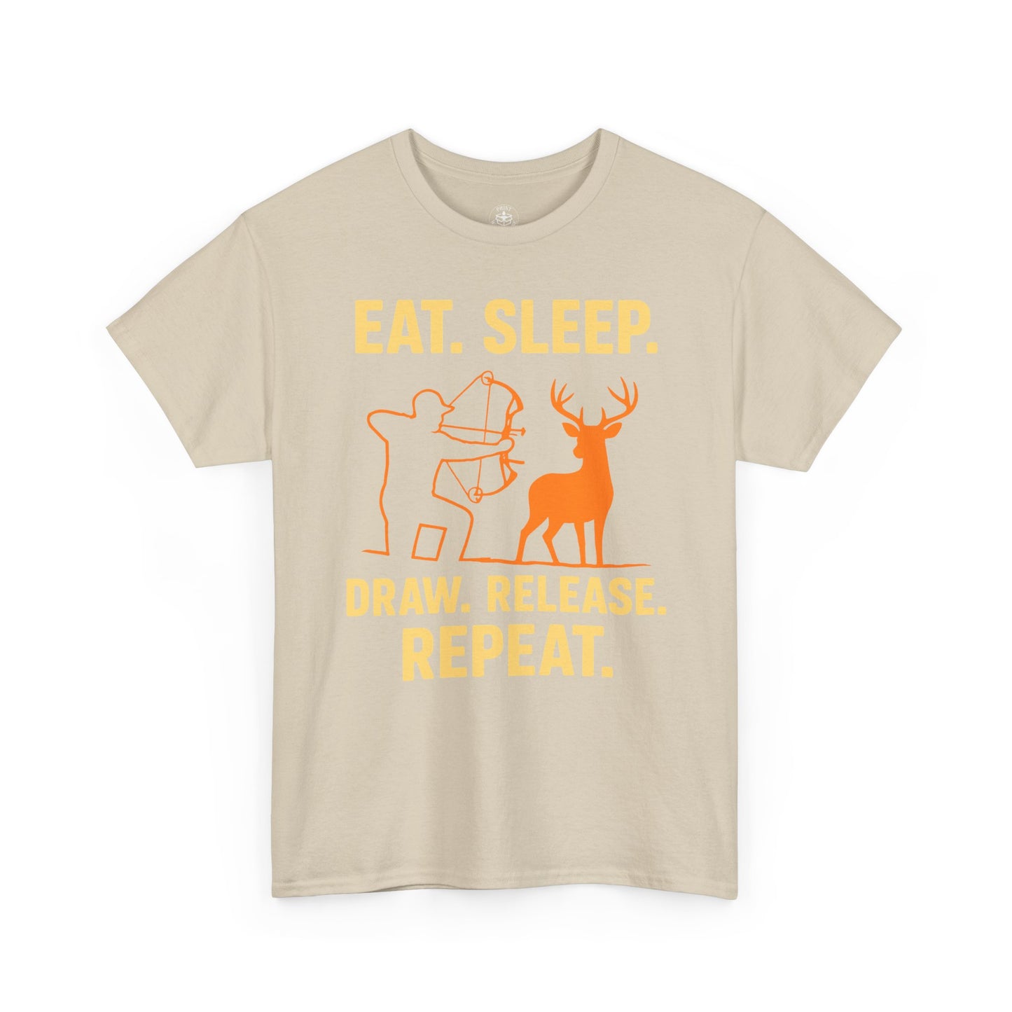 Eat Sleep Draw Release Repeat Unisex T-Shirt | Perfect for Outdoor Lovers, Gifts for Adventurers