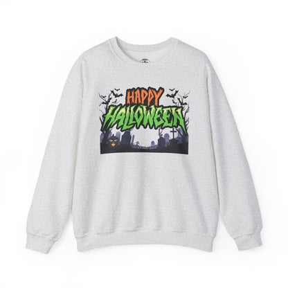 Happy Halloween Crewneck Sweatshirt, Halloween Apparel, Fall Fashion, [...]