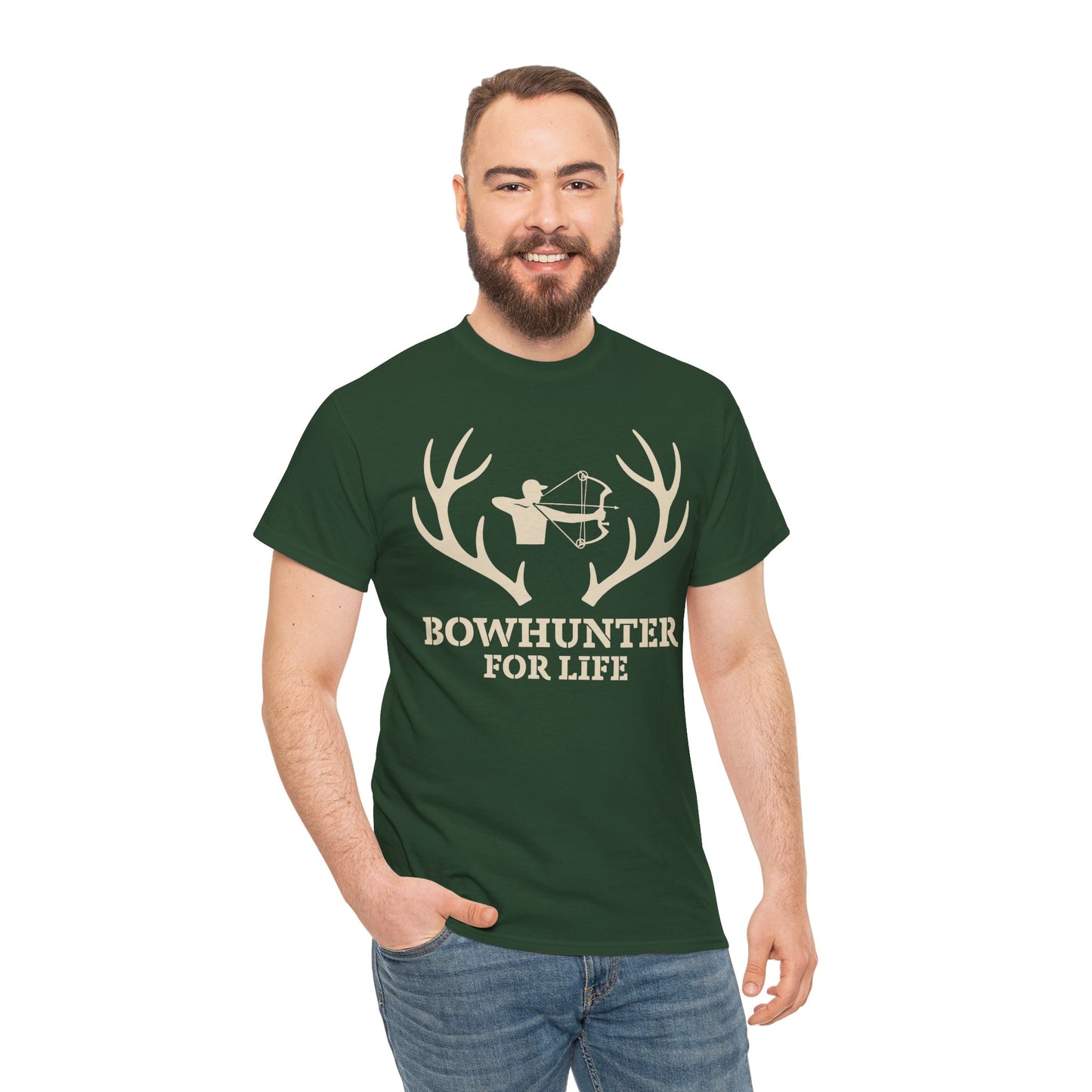 Bowhunter For Life Unisex T-Shirt | Archery Shirt, Outdoor Apparel, Gift for Hunters, Hunting Enthusiasts, Casual Wear