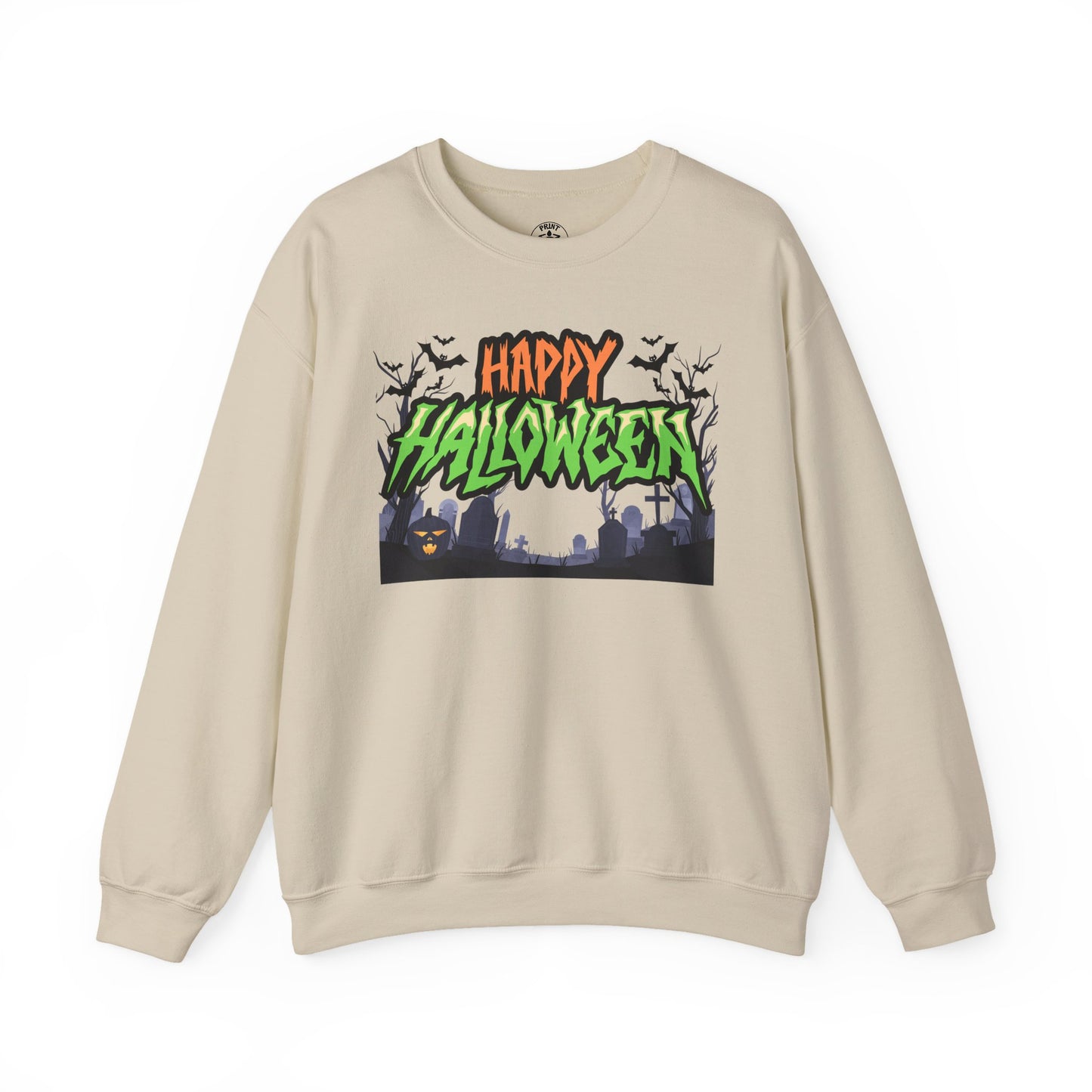 Happy Halloween Crewneck Sweatshirt, Halloween Apparel, Fall Fashion, [...]