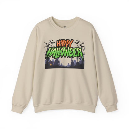 Happy Halloween Crewneck Sweatshirt, Halloween Apparel, Fall Fashion, [...]