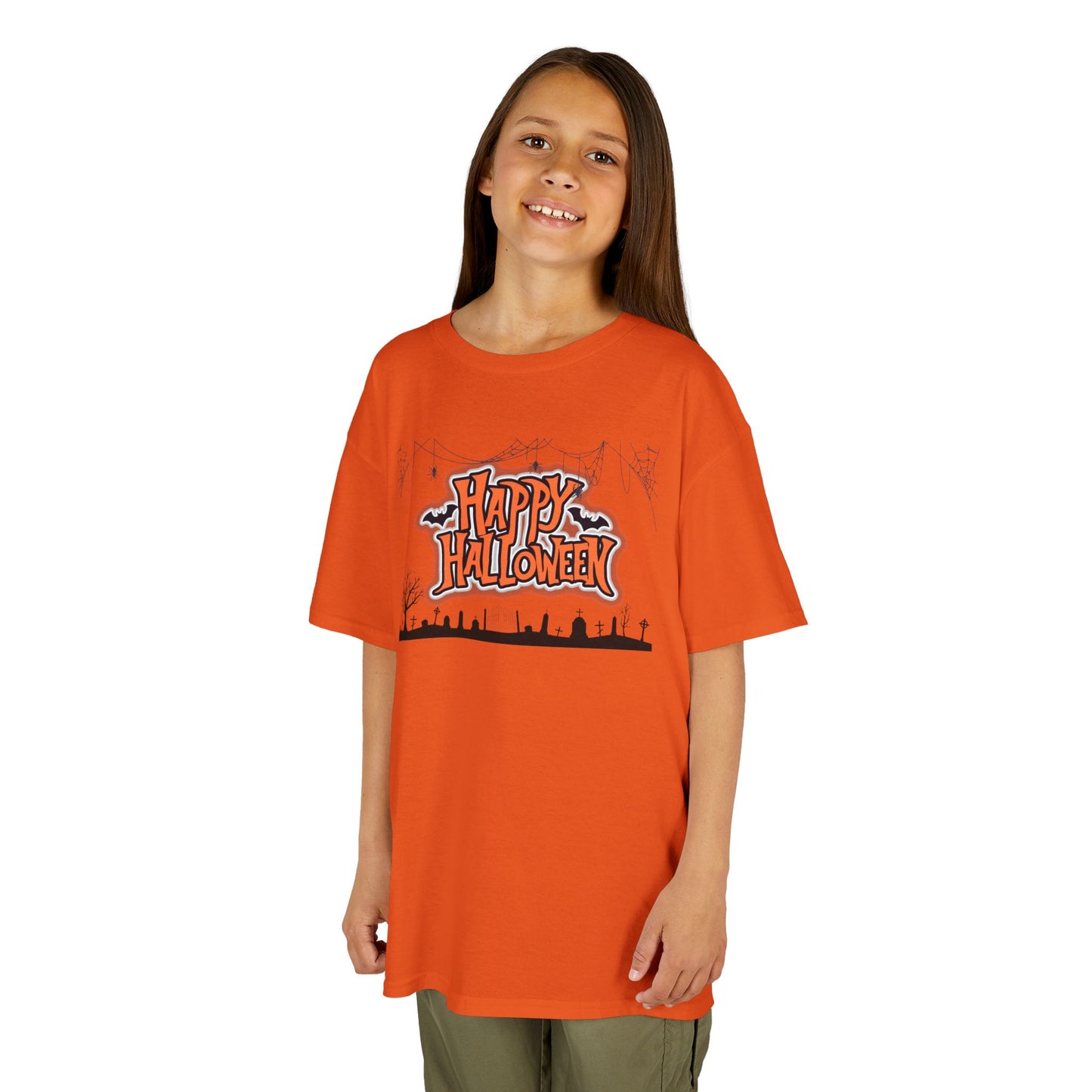 Halloween Kids Tee, Cute T-Shirt, Spooky Shirt for Halloween, Fun Kids Apparel, Halloween Costume Top