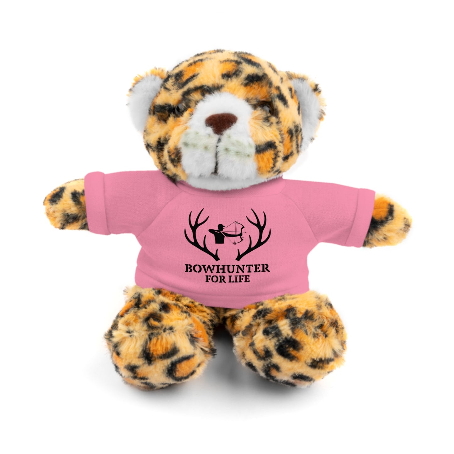 Stuffed Animals with Bowhunter for Life Custom Printed Tee