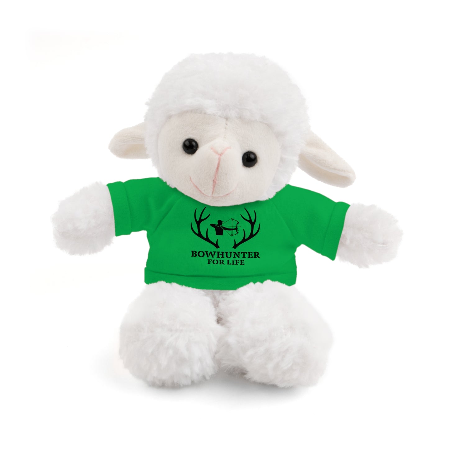Stuffed Animals with Bowhunter for Life Custom Printed Tee