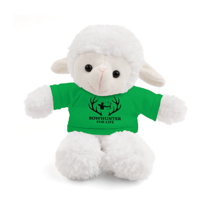 Stuffed Animals with Bowhunter for Life Custom Printed Tee